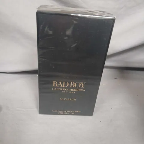 BOXED AND SEALED BAD BOY CAROLINA HERRERA NEW YORK LE PARFUM 100ML