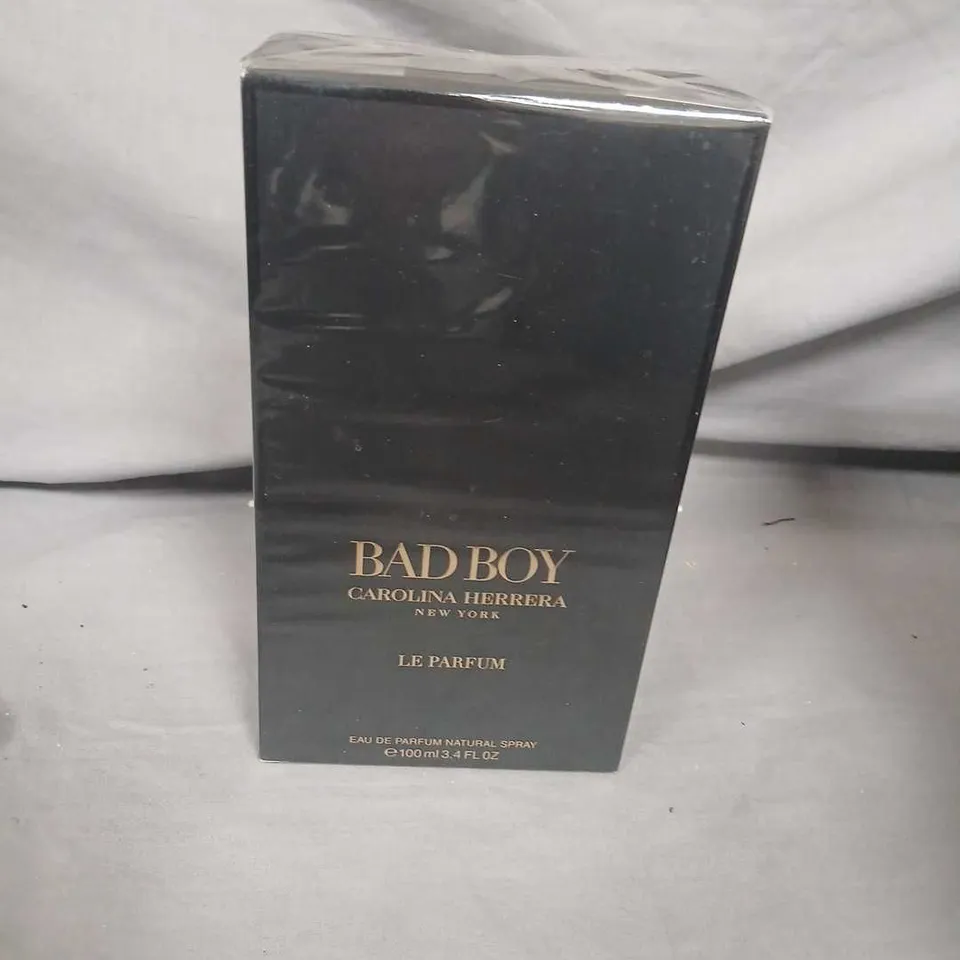 BOXED AND SEALED BAD BOY CAROLINA HERRERA NEW YORK LE PARFUM 100ML