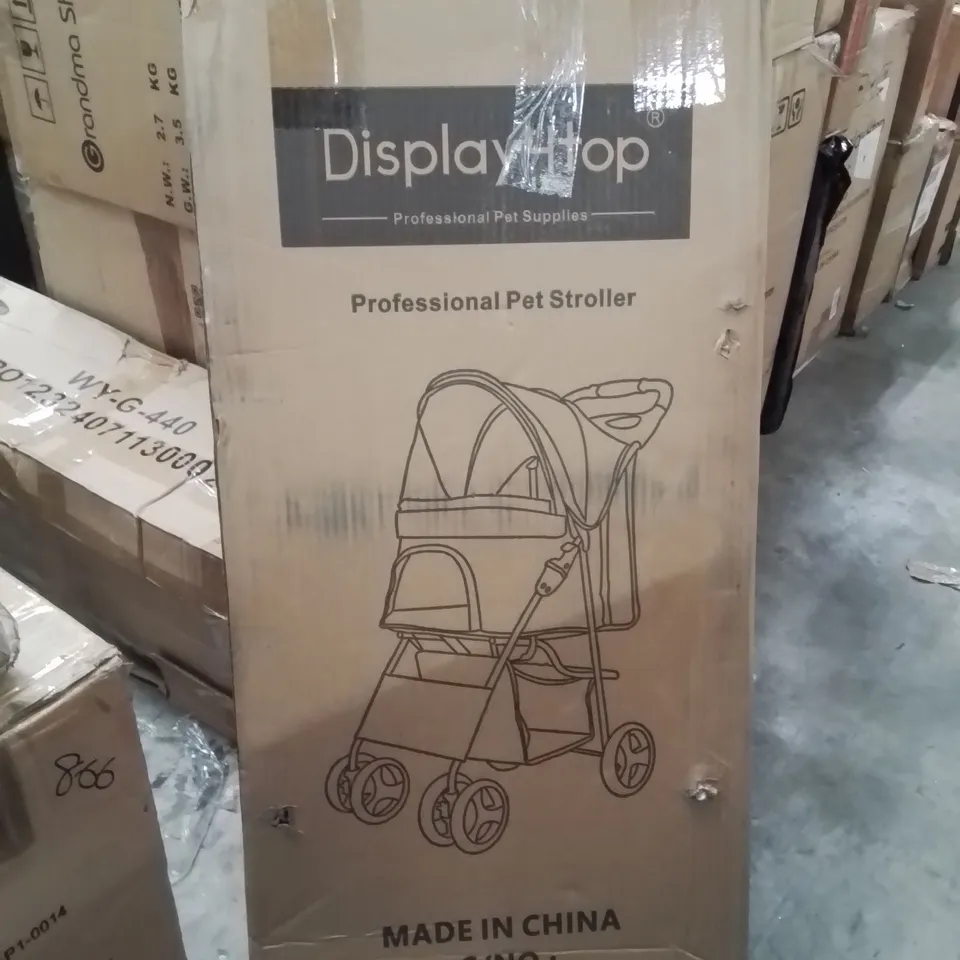 BOXED PROFESSIONAL PET STROLLER