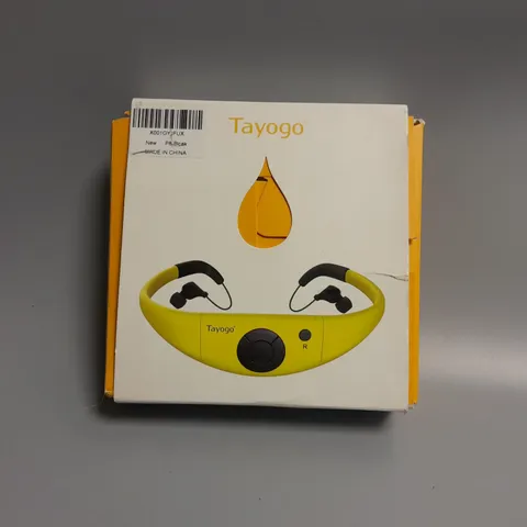 BOXED TAYOGO WATERPROOF MP3 PLAYER SWIMMING WATERPROOF 8GB FOR SWIMMING HEADSET SPORT IN BLACK