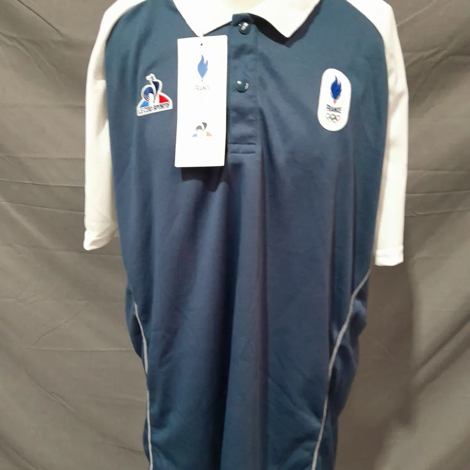 LE COQ SPORTIF FRANCE POLO SHIRT - 2XL