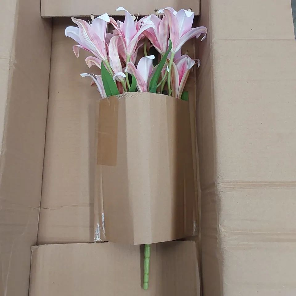 BOXED THE SEASONAL ALISE LILLIES ARRANGEMENT