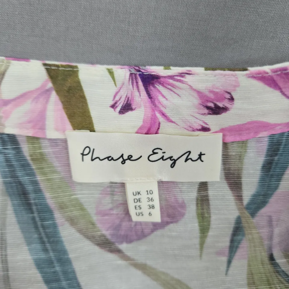 PHASE EIGHT FLORAL BLOUSE – UK 10 (DE 36 / ES 38 / US 6)