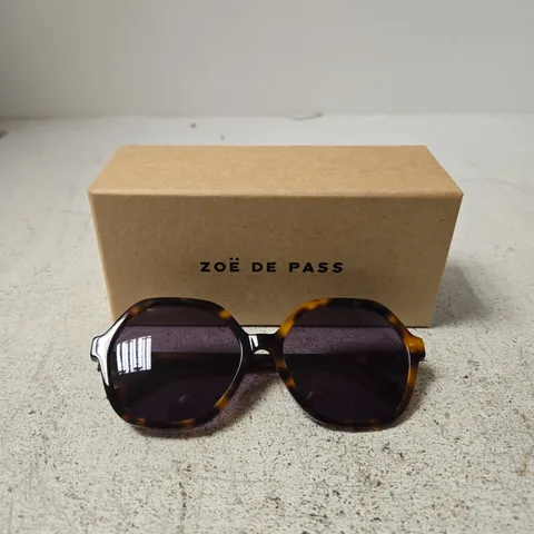 ZOΓ DE PASS SUNGLASSES β TORTOISHELL FRAMES