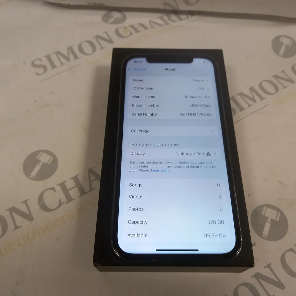 BOXED iPHONE 12 PRO