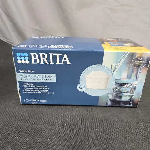 BRITA MAXTRA PRO WATER FILTER CARTRIDGES – 6-PACK
