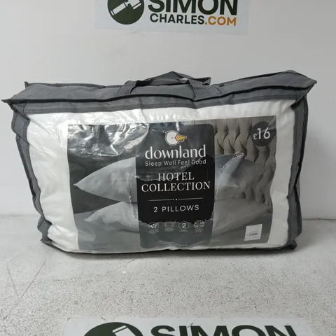 DOWNLAND HOTEL COLLECTION 2 PILLOWS