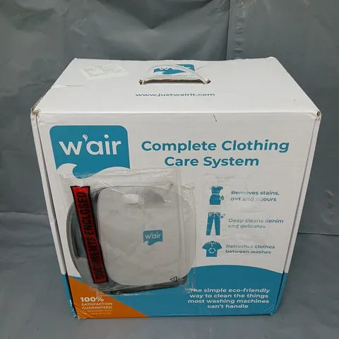 BOXED W'AIR COMPLETE CLOTHING CARE SYSTEM