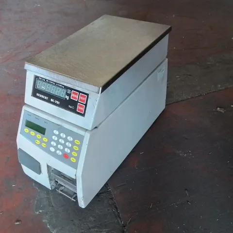 HERBERT BC-701 DIGITAL SCALE WITH RECEIPT PRINTER