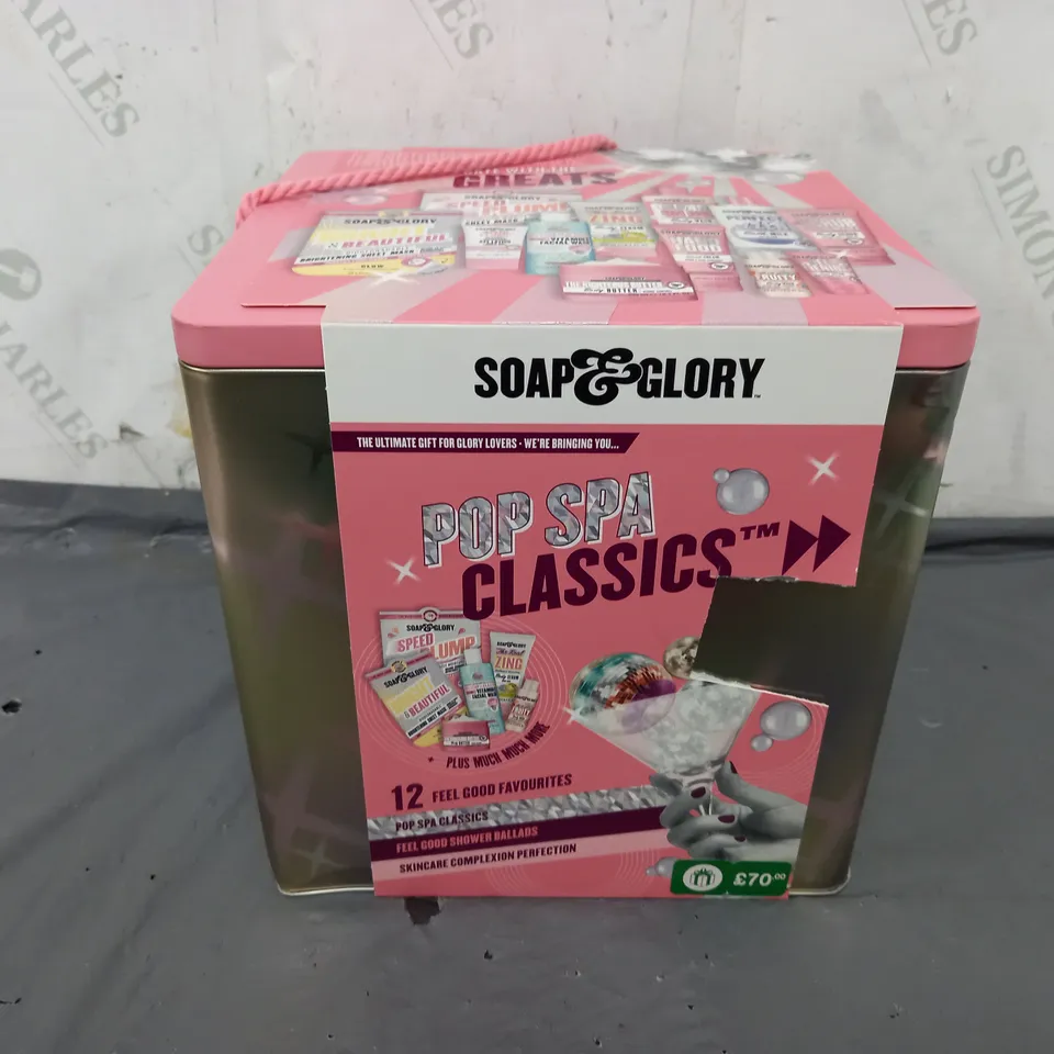 BOXED SOAP & GLORY POP SPA CLASSICS SET