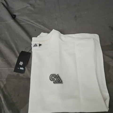 CALI ATHLETICS WHITE ATHLETIC TOP – SIZE S