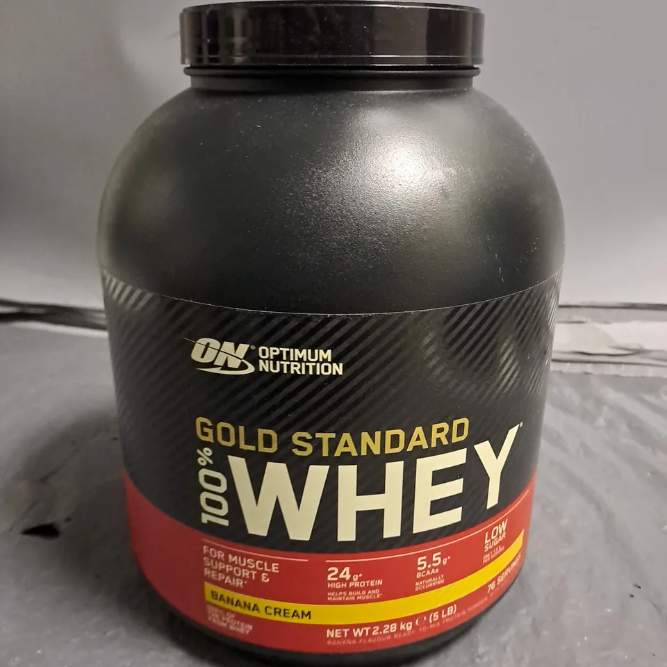 ON GOLD STANDARD 100% WHEY 2.28KG - BANANA CREAM