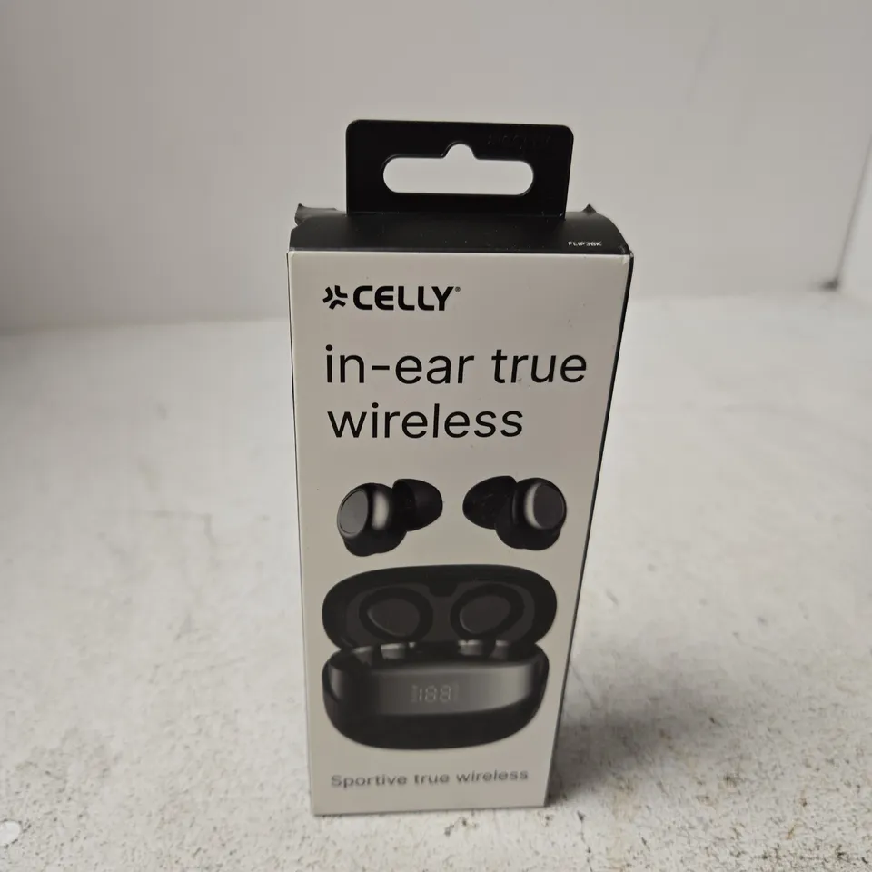 CELLY IN-EAR TRUE WIRELESS EARBUDS WITH CHARGING CASE