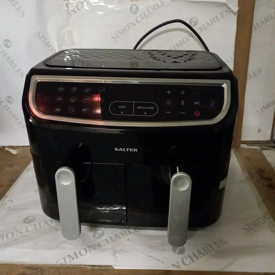 SALTER EK4548 DUAL COOK PRO AIR FRYER