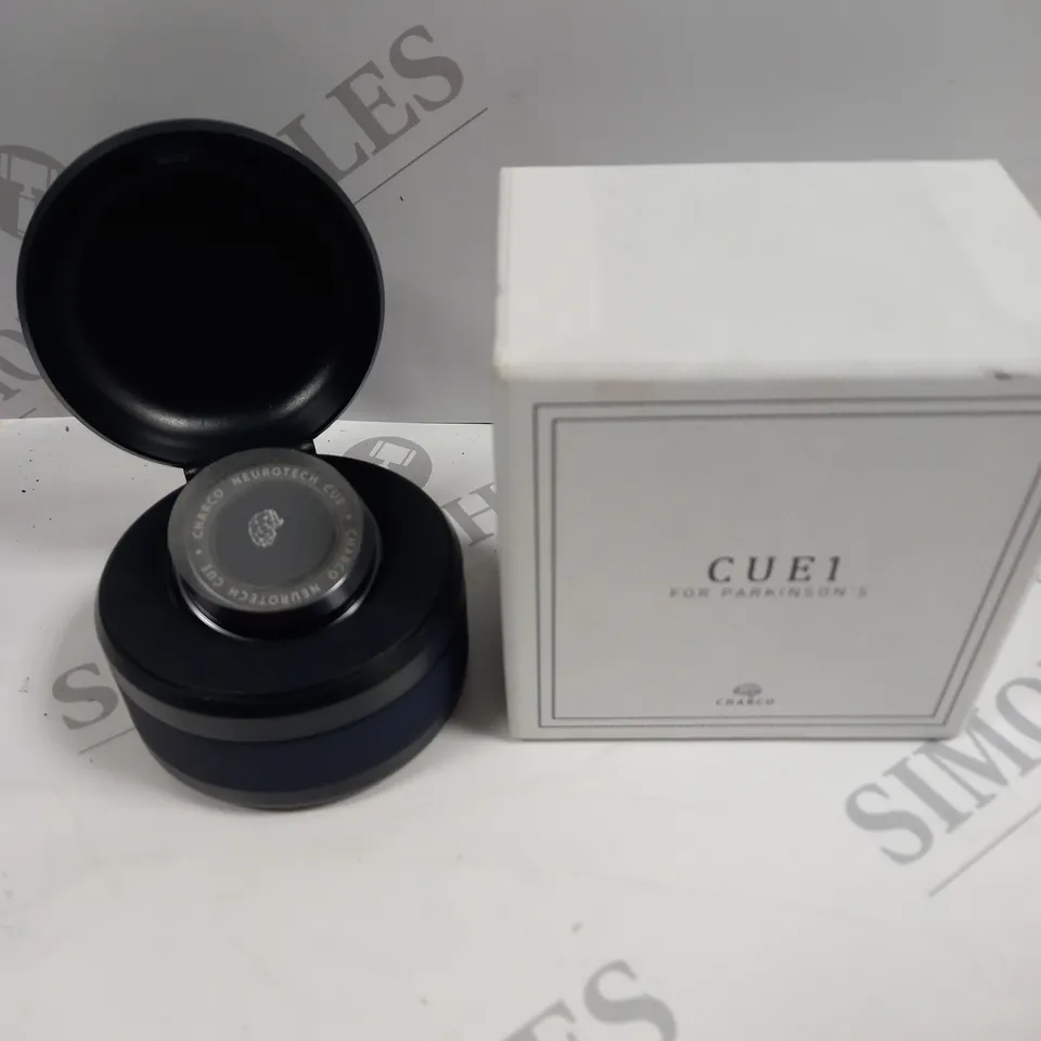 BOXED CHARCO NEUROTECH CUE1 DEVICE FOR PARKINSONS 