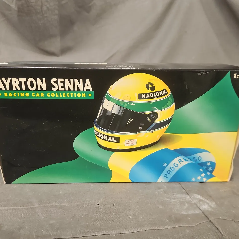 MCLAREN HONDA MP4/7 1:18 SCALE DIE-CAST MODEL CAR (AYRTON SENNA) – BOXED