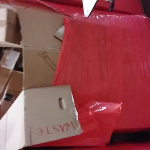 PALLET OF ASSORTED HOUSEHOLD GOODS AND PRODUCTS TO INCLUDE;GYM MATS,DEEP FAT FRYER,CEILING LIGHT