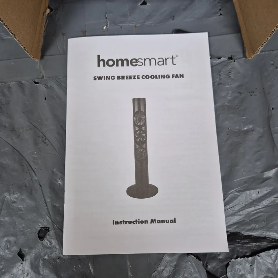 HOMESMART SWING BREEZE TOWER FAN IN WHITE