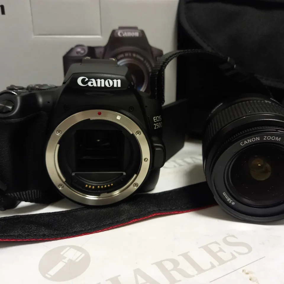 CANON EOS 250D SLR ESSENTIAL TRAVEL CAMERA KIT RRP £699.99