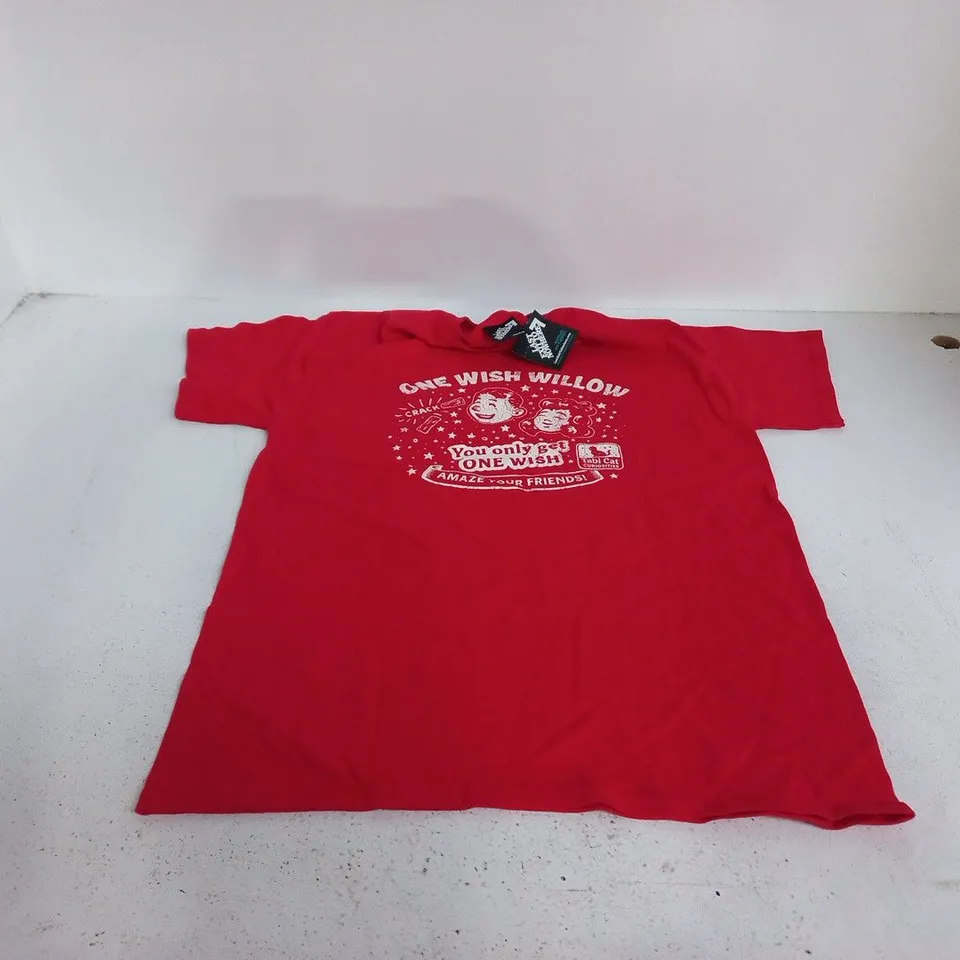 LAST EXIT TO NOWHERE "ONE WISH WILLOW" OBSESSION FILM T SHIRT MEDIUM