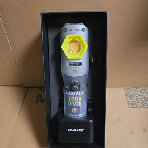 UNILITE CRI-1250R RECHARGEABLE LED INSPECTION LIGHT – 1250 LUMENS (BOXED)