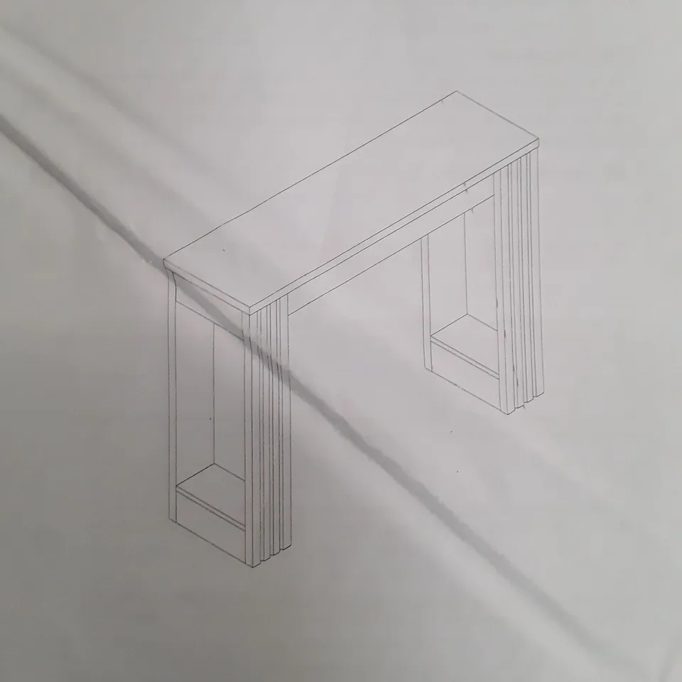 BOXED TRIBESIGNS CONSOLE TABLE