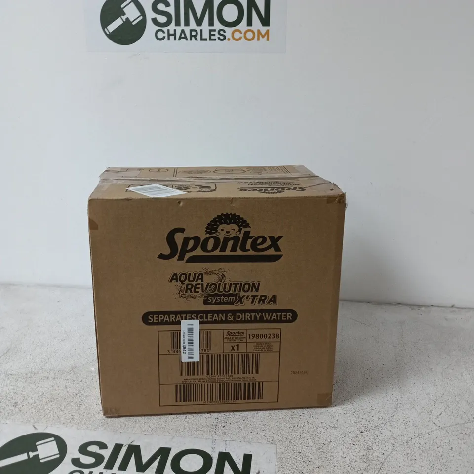 SPONTEX AQUA REVOLUTION SYSTEM XTRA BOXED CLEANING PRODUCT