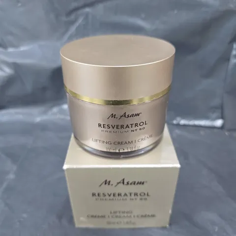 BOXED M.ASAM RESVERATROL LIFTING CREAM - 100ML