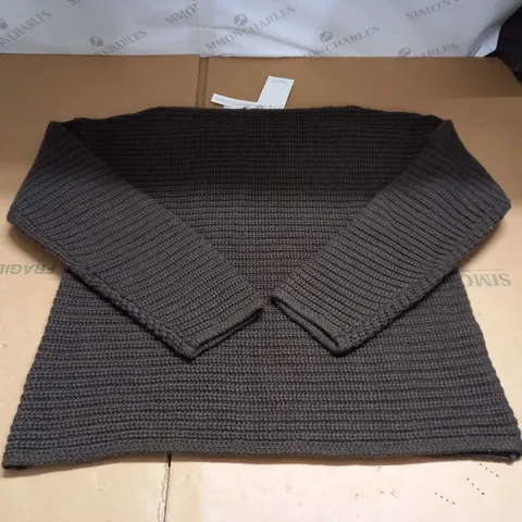 TOAST FISHERMAN RIB EASY SWEATER SIZE 8