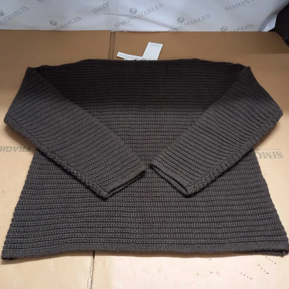 TOAST FISHERMAN RIB EASY SWEATER SIZE 8