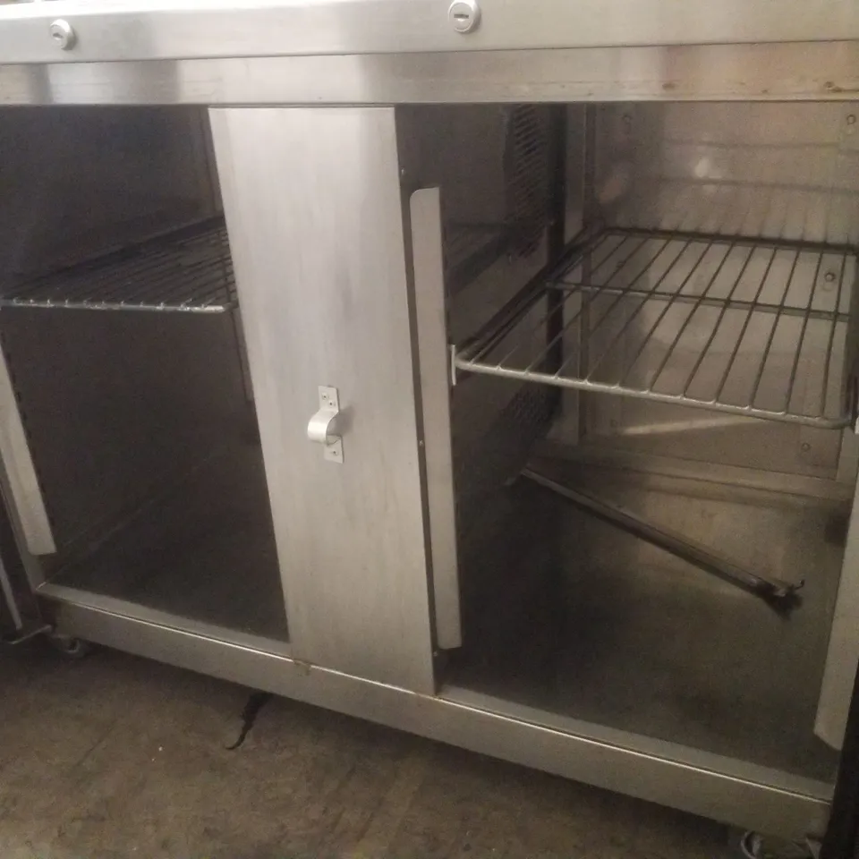 PRECISION HCU211 2 DOOR PREP FRIDGE