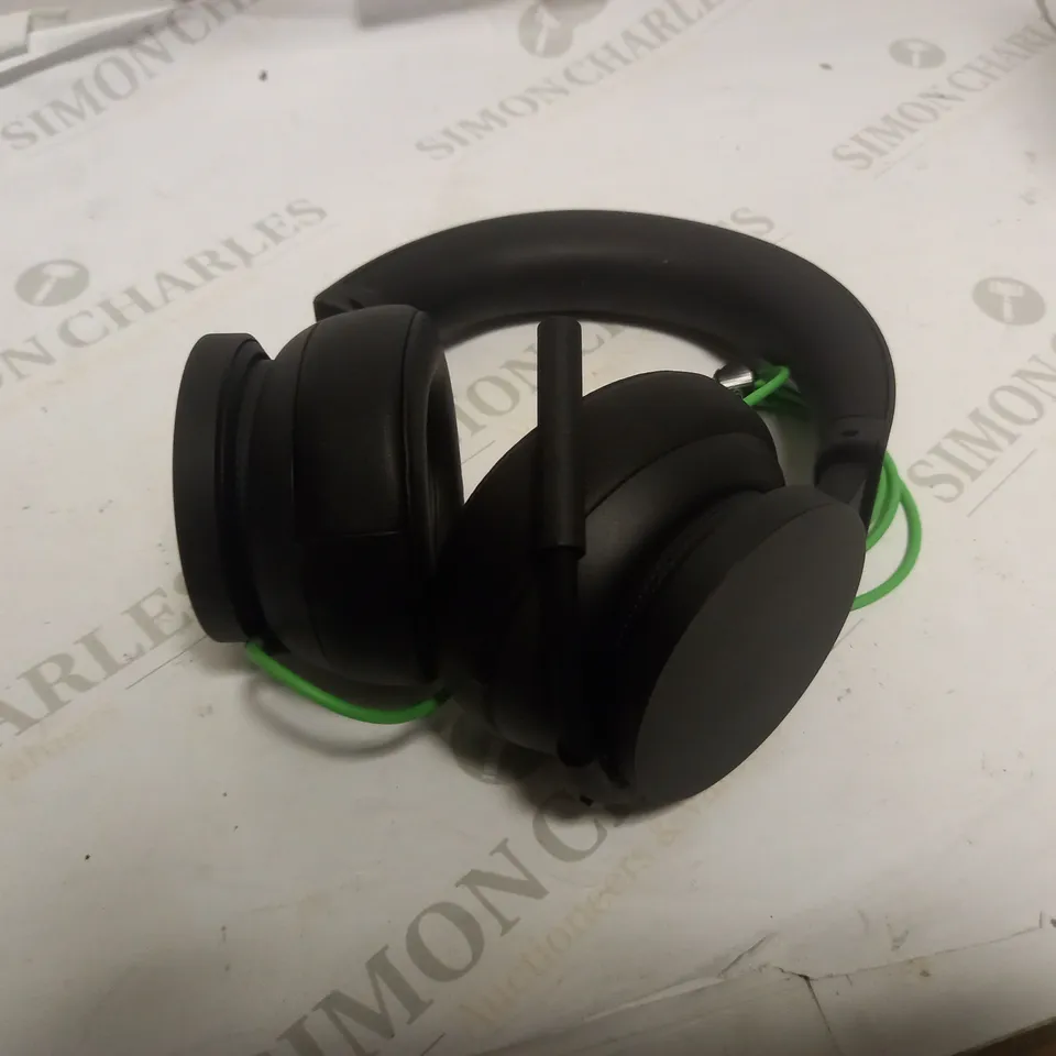 XBOX WIRED STEREO HEADSET, BLACK