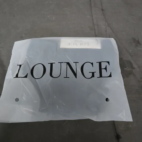 LOUNGE SEAMLESS BONDED THONGS (MULTIPACK) – BLACK, SIZE M