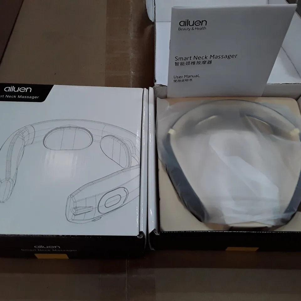 LOT OF 40 BOXED AS NEW AILUEN SMART NECK MASSAGERS