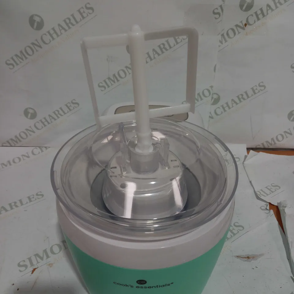 COOK'S ESSENTIALS AT HOME ICE CREAM MAKER MINT 