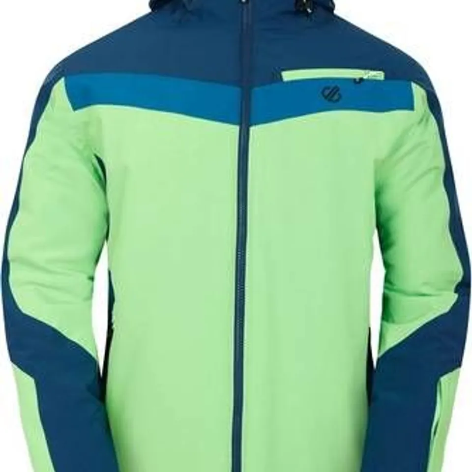 BRAND NEW REGATTA DARE 2B EAGLE II JACKET - MOONLIGHT DENIM/GREEN FLASH SIZE LARGE