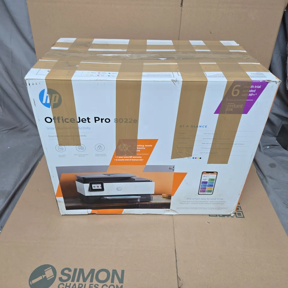 HP OFFICEJET PRO 9022E ALL-IN-ONE PRINTER – BOXED
