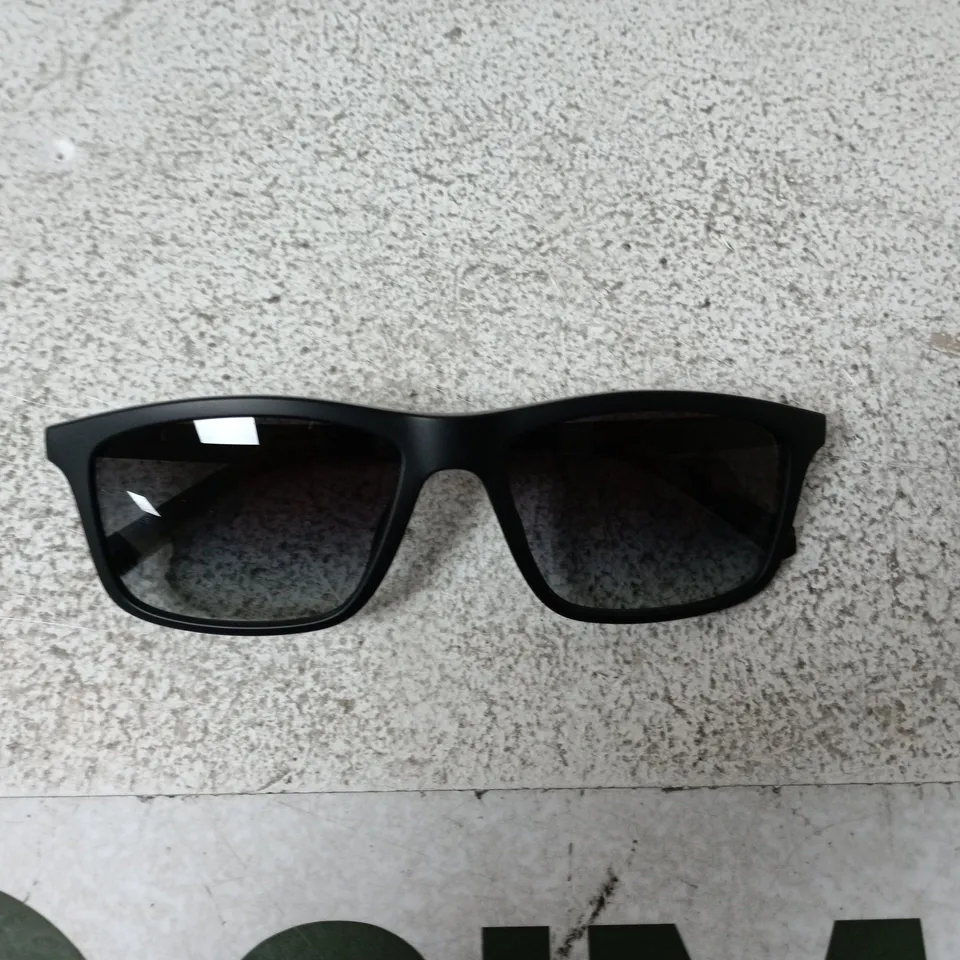 BOXED EMPORIO ARMANI PILLOW SUNGLASSES - BLACK