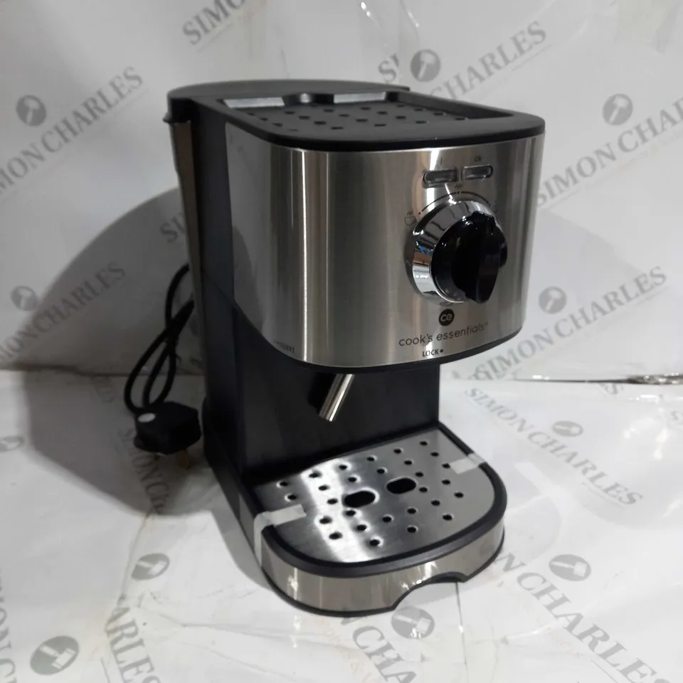 BOXED COOK'S ESSENTIALS PUMP ESPRESSO COFFEE MACHINE 