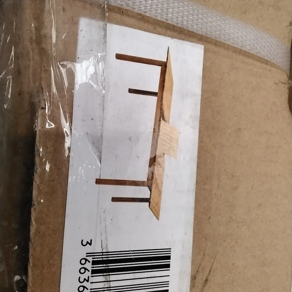 BOXED DENIA WOODEN DINING TABLE - 1 BOX