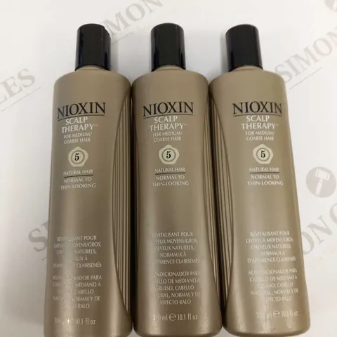 APPROXIMATELY 12 NIOXON SCALP THERAPY FOR MEDIUM COARSE HAIR 300ML EACH