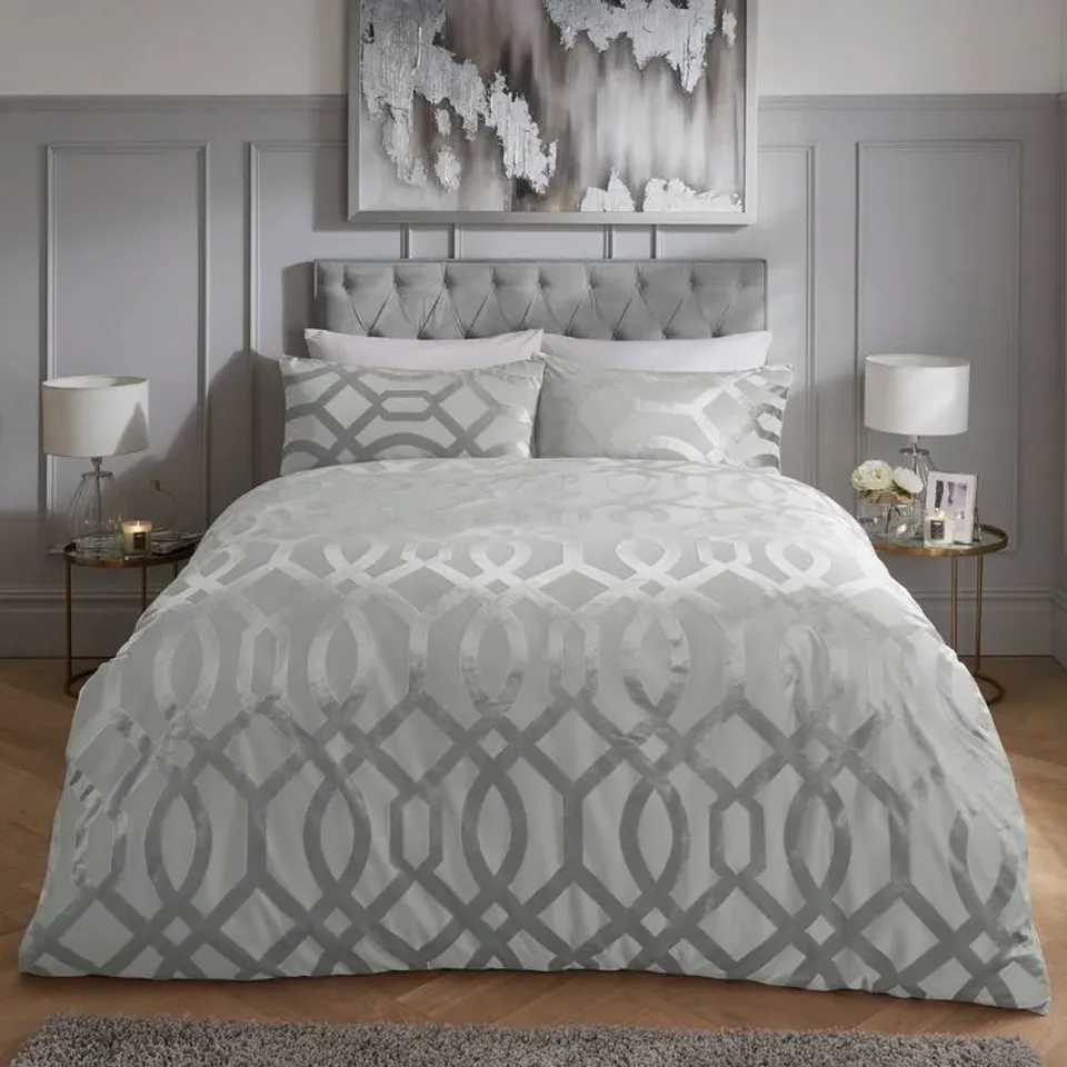NYBERG 280 TC JACQUARD DUVET COVER 