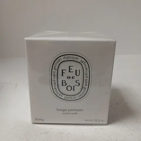 SEALED FEU DE BOIS SCENTED CANDLE – 600G
