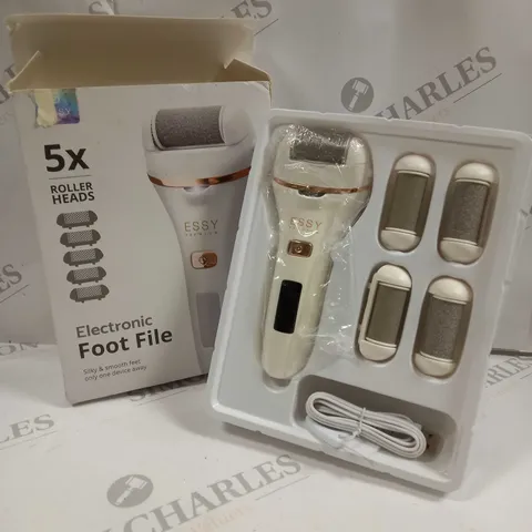 BOXED ESSY PREMIUM ELECTRONIC FOOT FILE