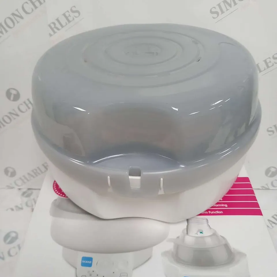 BOXED MAM ELECTRIC STERILISER AND EXPRESS BOTTLE WARMER