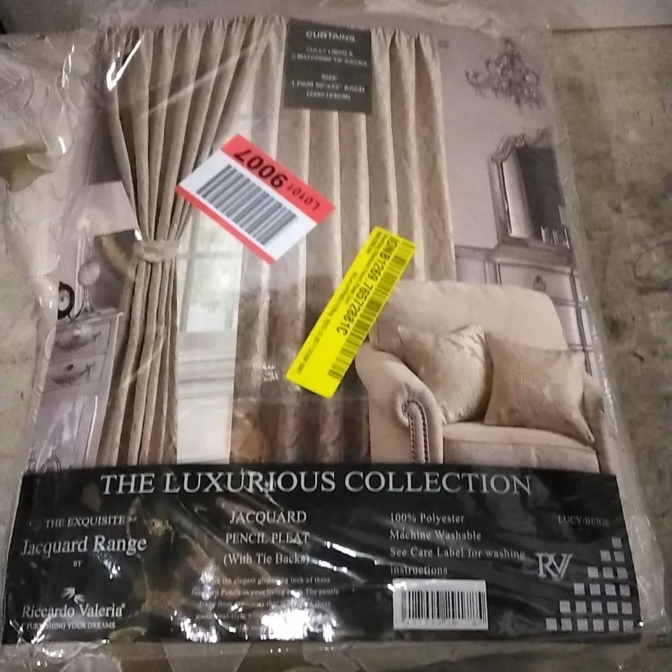 Dierkiing blackout pencil pleat curtains size 228 x 183