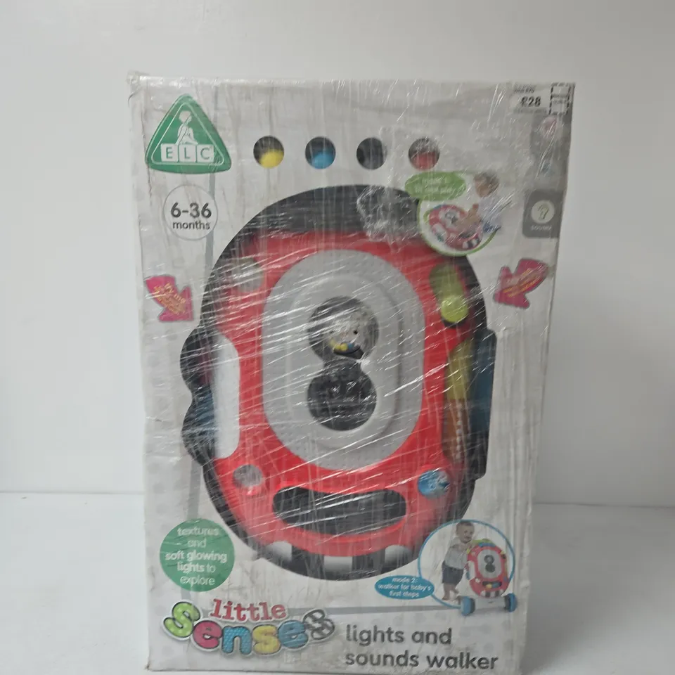 ELC LITTLE SENSE LIGHTS & SOUNDS WALKER – BABY WALKER TOY, 6–36 MONTHS, BOXED