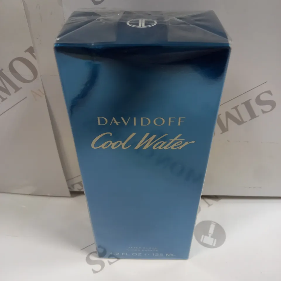 SEALED BOXED DAVIDOFF COOL WATER AFTERSHAVE 125ML