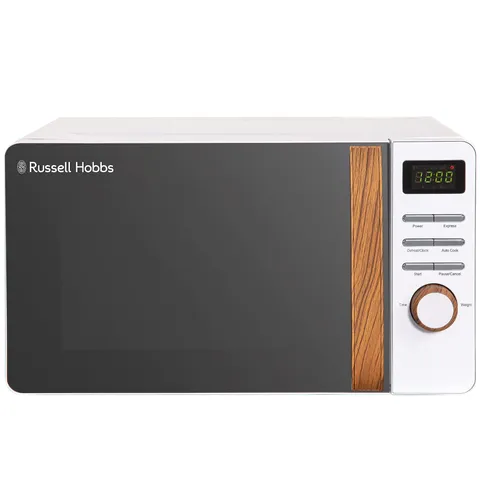 BOXED RUSSELL HOBBS RHMD714 SCANDI WHITE DIGITAL MICROWAVE