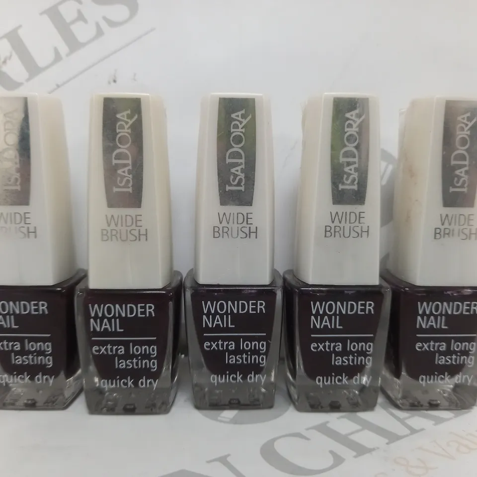 APPROXIMATELY 20 ISADORA WONDER NAIL (6ML BOTTLES) - 522 DARK TRUFFLES